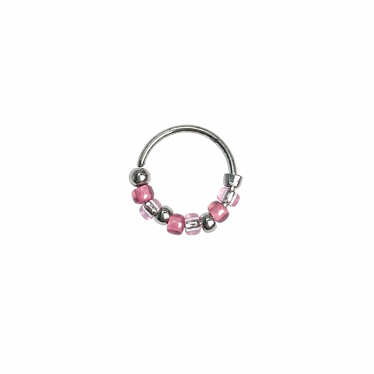 Blingy Pop Bead Ring (Pink)